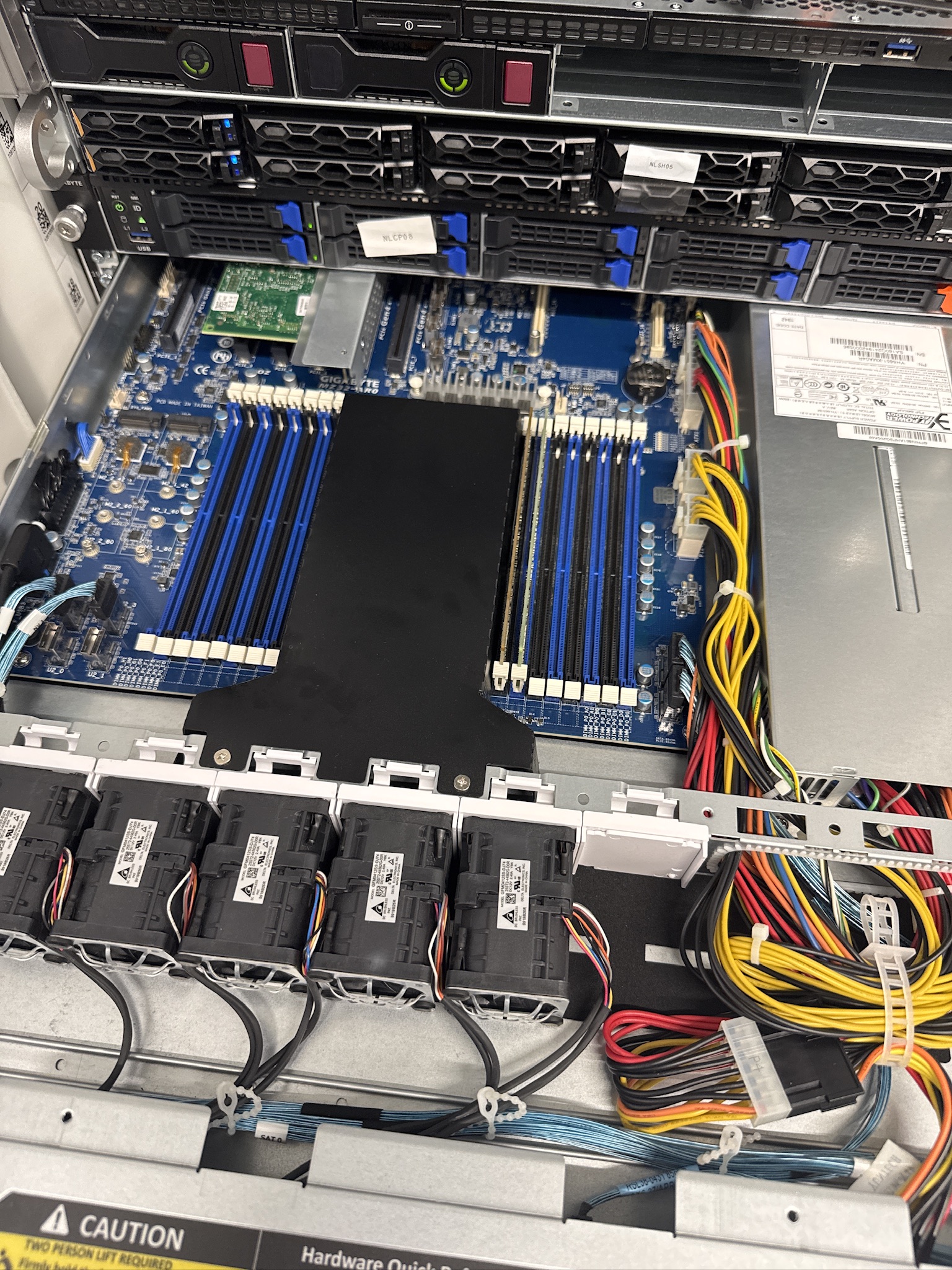 Server hardware troubleshooting